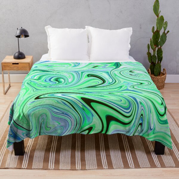 Item preview, Green and Blue Marble Swirl designed and sold by Sarah Wainwright.