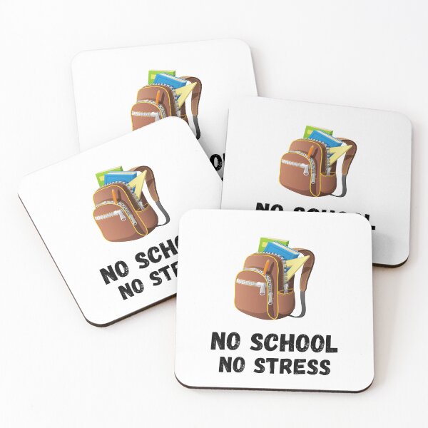 Item preview, No school no stress designed and sold by AnnaMelekhina.