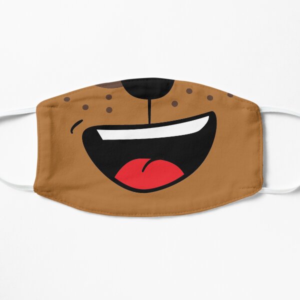 Cartoon Dog Face Flat Mask