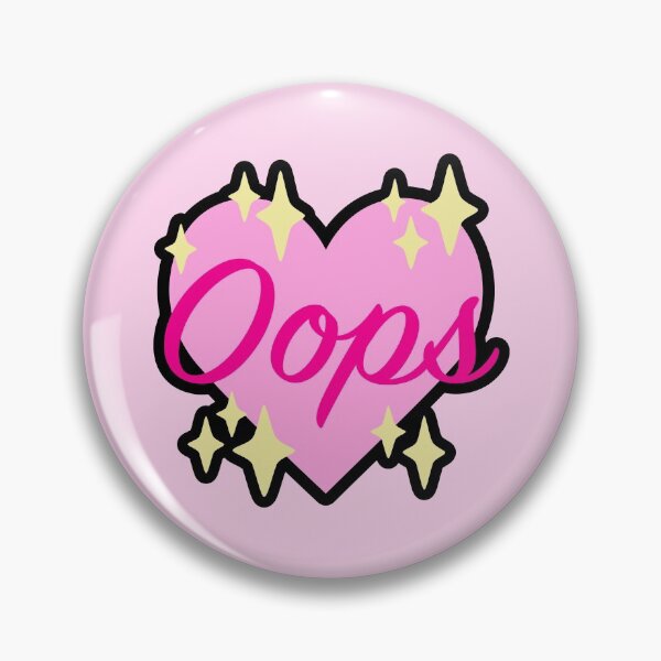 Item preview, Oops Heart designed and sold by OctopodArts.