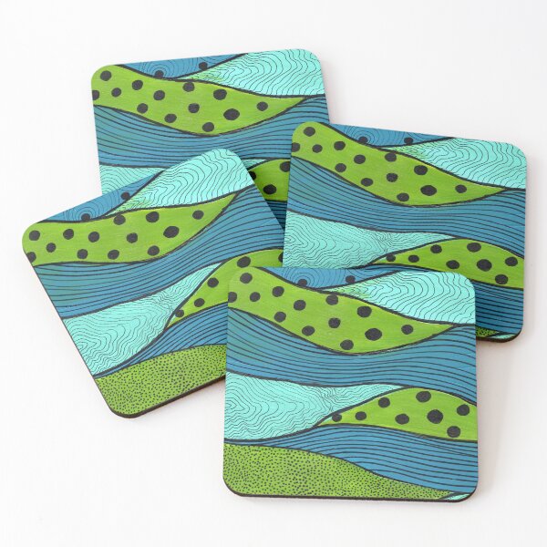 Item preview, Green and Blue designed and sold by mscottartMJs.