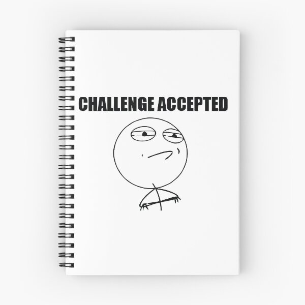 Item preview, Challenge accepted designed and sold by Dead-Poule.