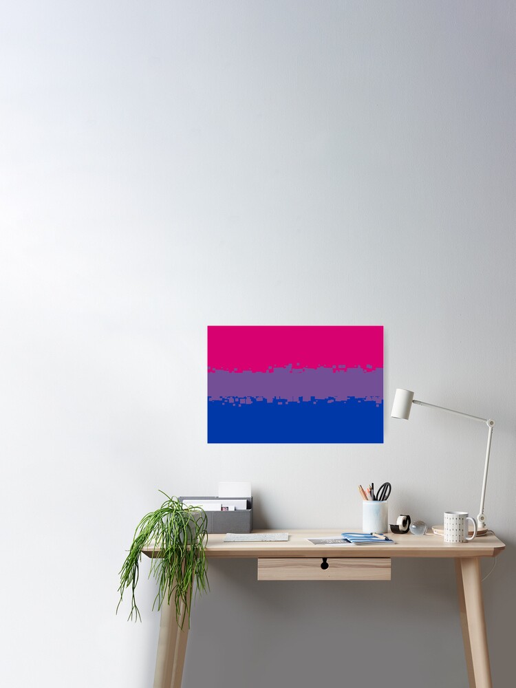 Bisexual Pride Flag Poster for Sale by cadellin