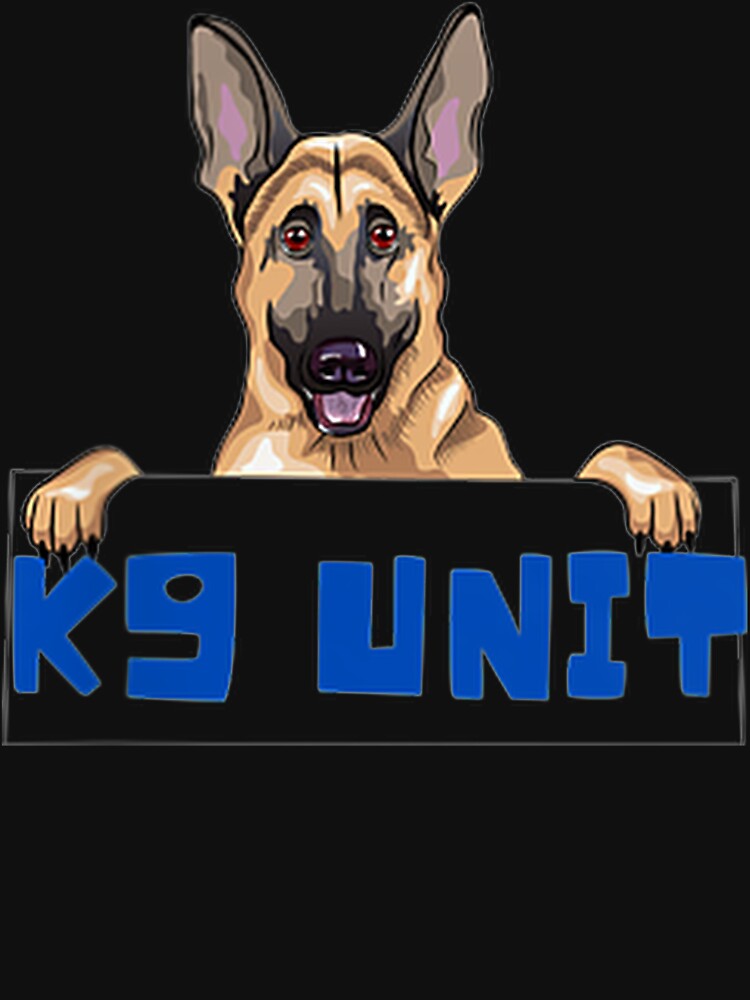 K-9 Unit Police Dog Officer Off Duty Cops German,Shepherd Essential T-Shirt
