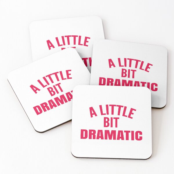Item preview, A little bit dramatic, women gift, halloween gift designed and sold by T-DESIGNEDZ.