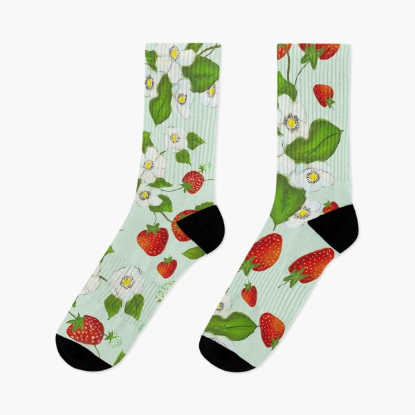Item preview, Blossoming Strawberries  designed and sold by Paoanne.