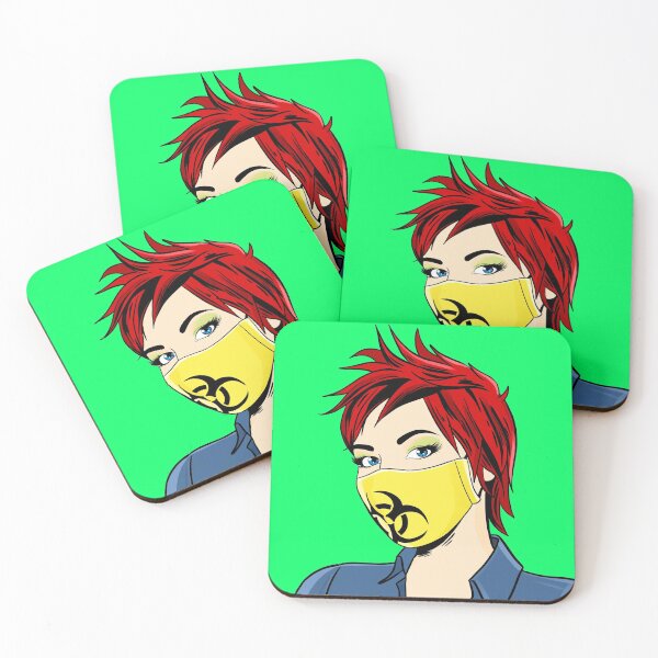 Item preview, Thea with Lime Green Background designed and sold by craig61.