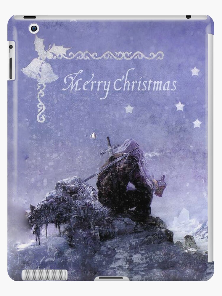 Merry Christmas Witcher iPad Case & Skin for Sale by hanna213