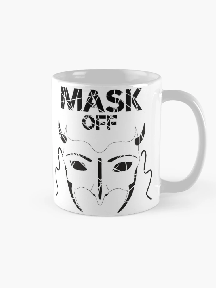 Thumbnail 3 of 6, Coffee Mug, Mask Off (devil) designed and sold by RIVEofficial.