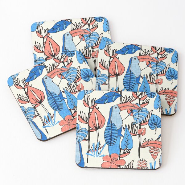 Item preview, Tropical Tucano Blue designed and sold by susycosta.