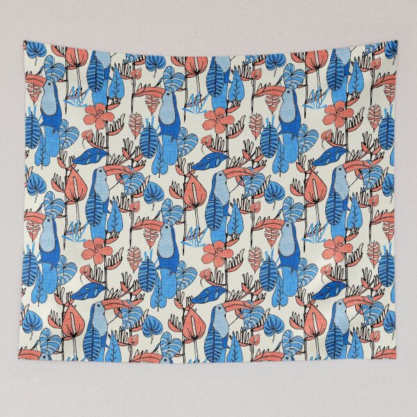 Item preview, Tropical Tucano Blue designed and sold by susycosta.