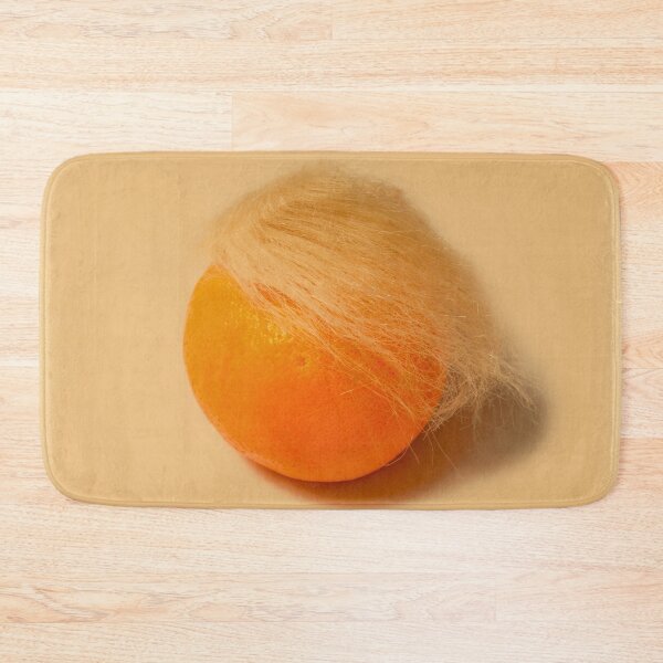 Item preview, Make Lying Wrong Again Donald Wig On An Orange designed and sold by LuckyKermit.