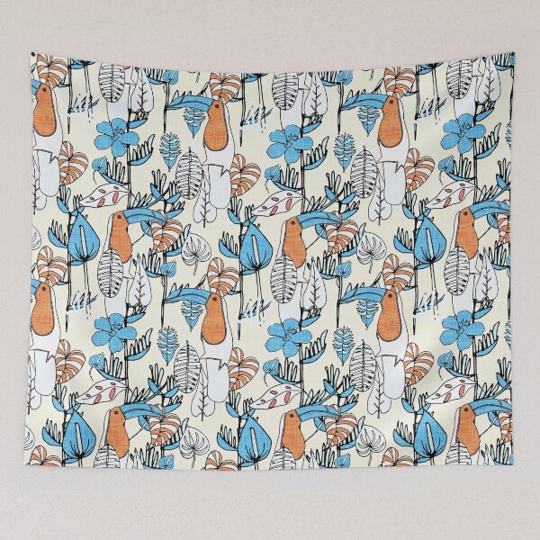 Item preview, Tropical Tucano Ivory designed and sold by susycosta.