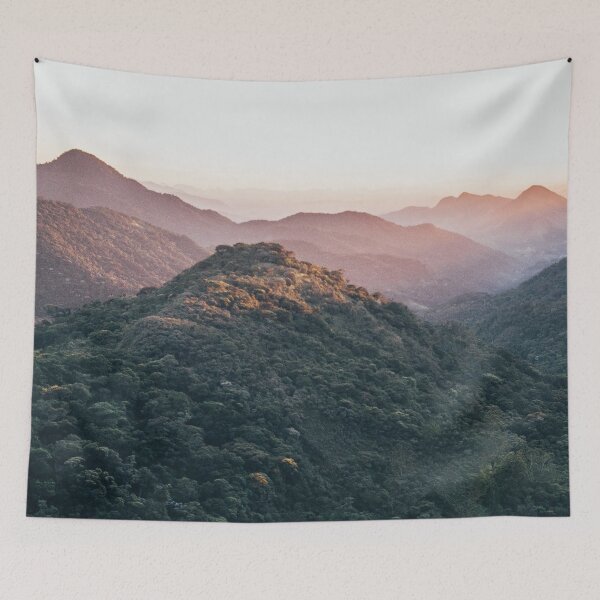 Item preview, Aerial Photography of Mysterious Mountains  designed and sold by coolmerchplanet.