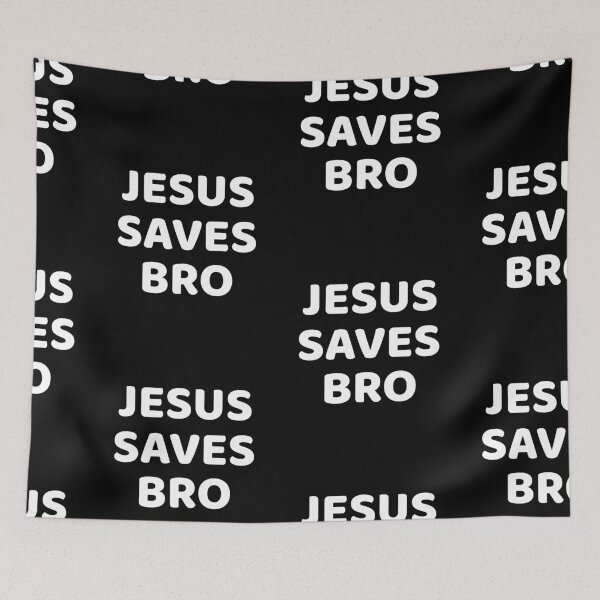 Item preview, Jesus Saves Bro designed and sold by Ninjawhere.