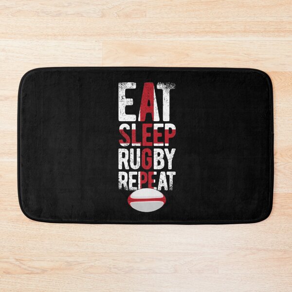 Item preview, Eat sleep rugby repeat england rugby designed and sold by Bubsart78.