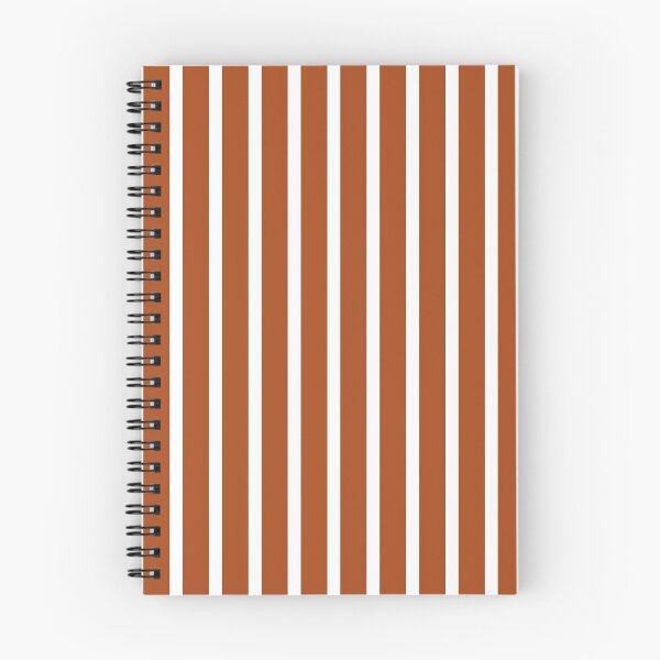 Item preview, Burnt Orange Stripes (burnt orange/white) designed and sold by Design Minds Boutique.