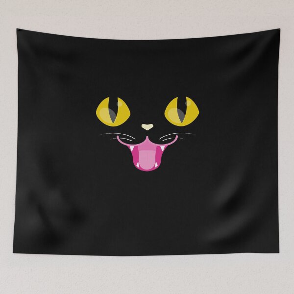 Item preview, Cute Black Cat Face designed and sold by BlascoShop.