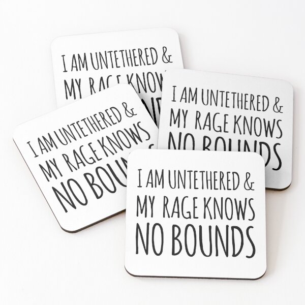 Item preview, I am untethered and my rage knows no bounds! IASIP It's Always Sunny Dennis Quote designed and sold by MemeRehab.