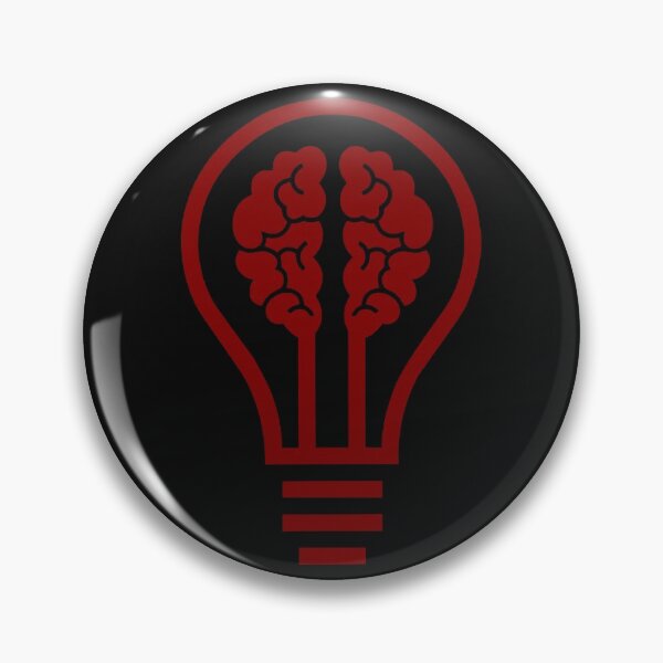 Aperçu de l'œuvre Ampoule Innovation Maroon créée et vendue par DarkHumorstore.