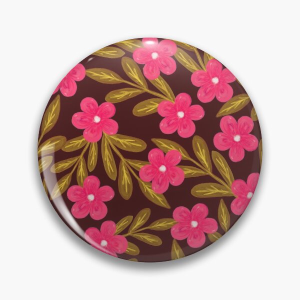 Item preview, Floral Pattern Color Pencil - Pink and Green designed and sold by Kraina.