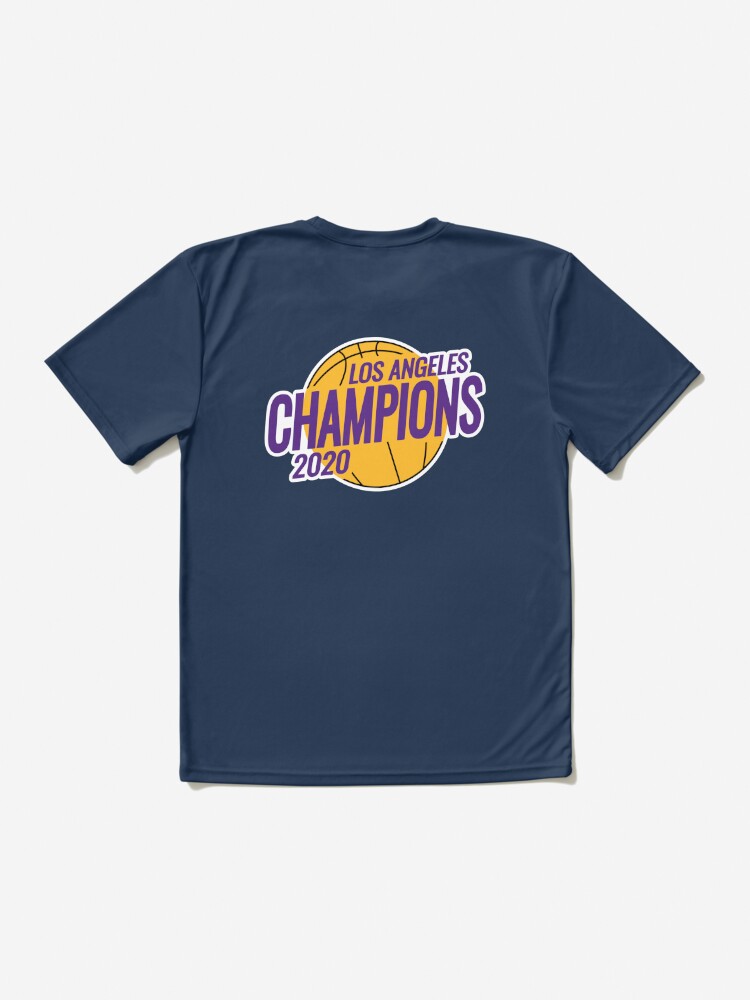 Los Angeles Lakers Championship 2020 Active T-Shirt for Sale by Go-Fun