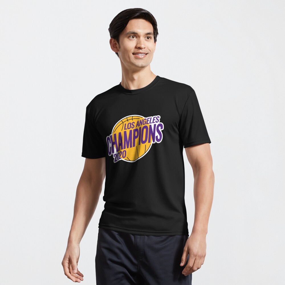 Los Angeles Lakers Championship 2020 Active T-Shirt for Sale by