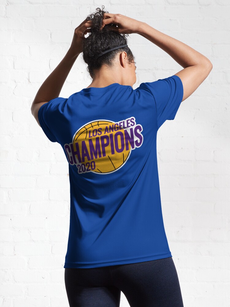 Los Angeles Lakers Championship 2020 Active T-Shirt for Sale by Go-Fun