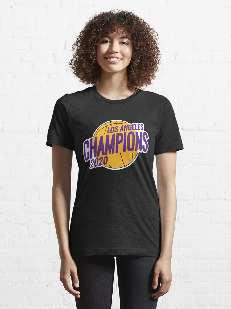 Los Angeles Lakers Championship 2020 Essential T-Shirt for Sale