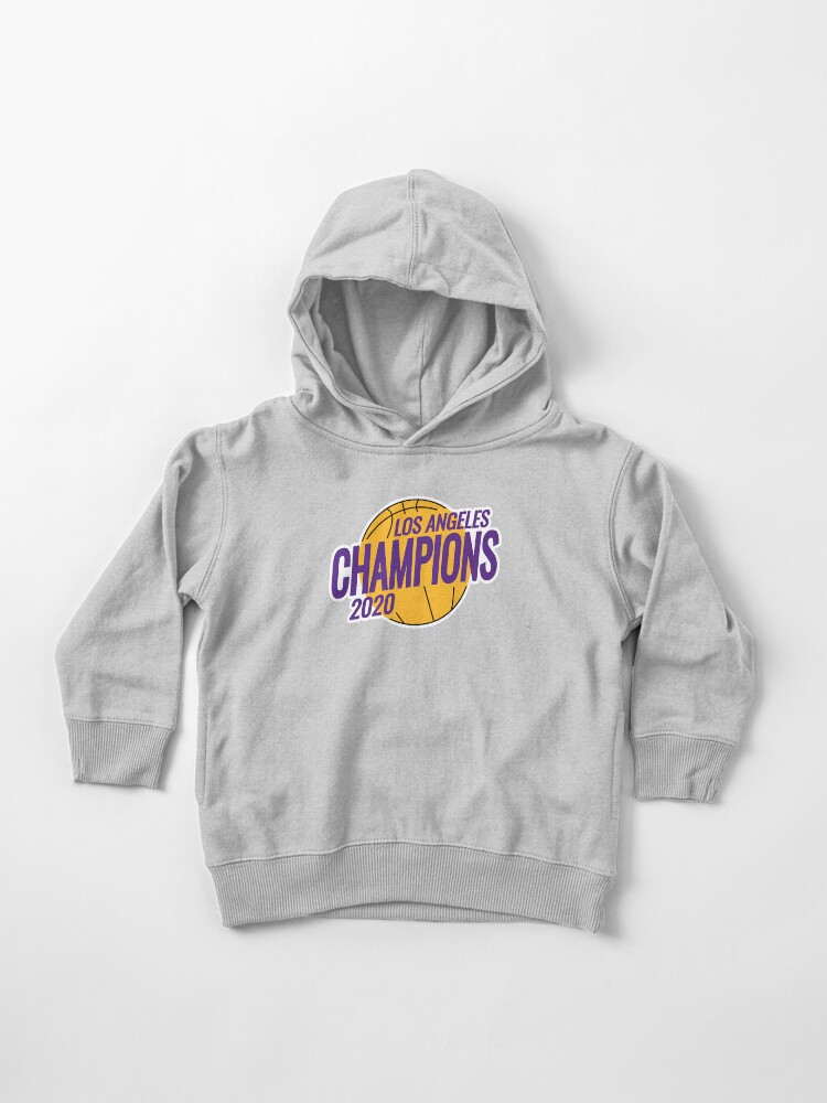 Los Angeles Lakers Championship 2020 Toddler Pullover Hoodie