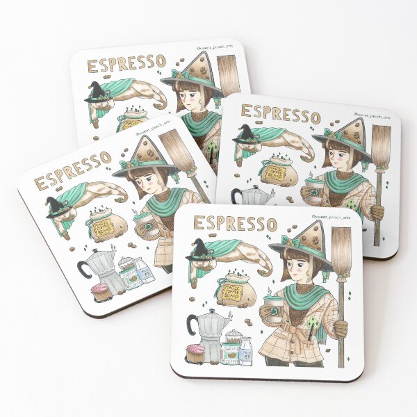 Item preview, Espresso Witch Aesthetic designed and sold by PeachyPencil.