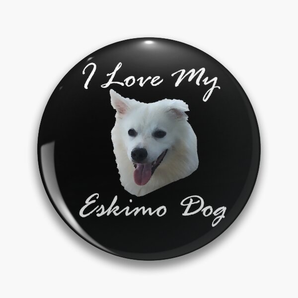 Item preview,  I love my Eskimo Dog ( American Eskimo Dog Spitz)  designed and sold by Zen  Goat.