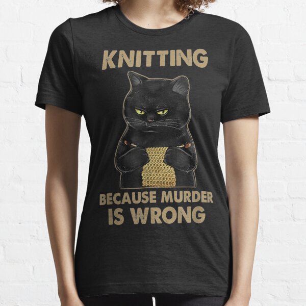 Knitting For Women Funny Gifts for Knitters' Unisex Premium T-Shirt