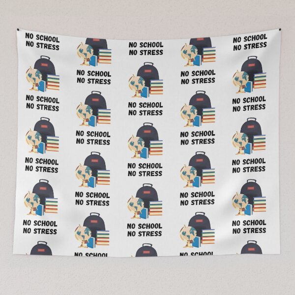 Item preview, No school no stress designed and sold by AnnaMelekhina.