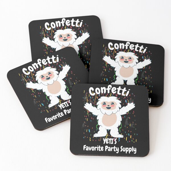 Item preview, Confetti Yeti's Favorite Party Supply designed and sold by MooonTees.