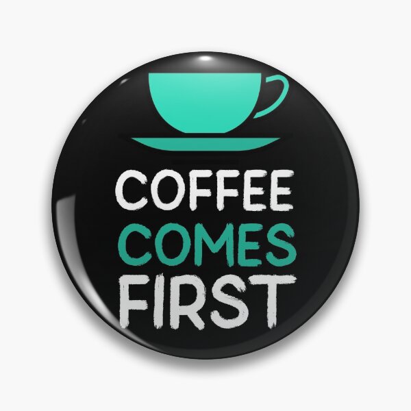 Item preview, Coffee Comes First - Cup and Saucer designed and sold by JellyBeenzz.