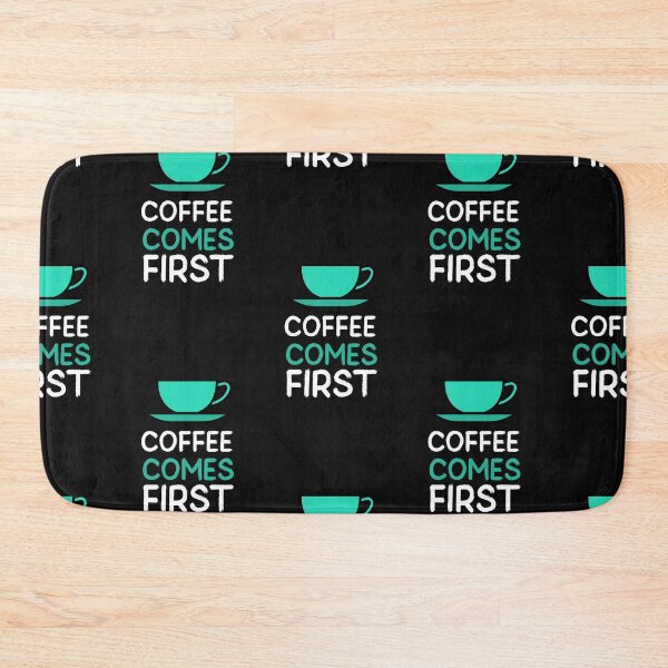 Item preview, Coffee Comes First - Cup and Saucer designed and sold by JellyBeenzz.