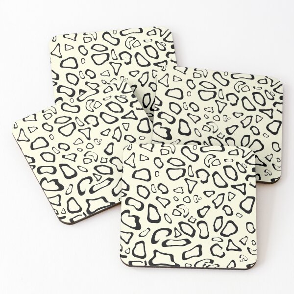 Item preview, Cream Leopard Print Pattern designed and sold by tinyteacups.
