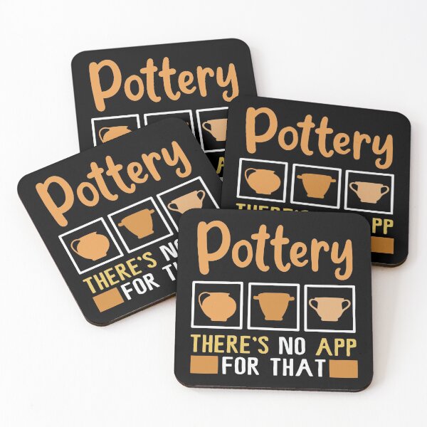 Item preview, Pottery There's No App For That | Potters and Ceramicists designed and sold by Dancing Dolphin Crafts.
