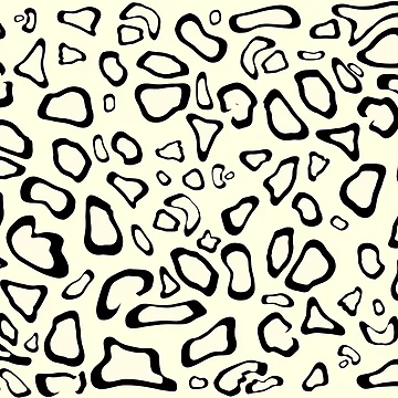 Artwork thumbnail, Cream Leopard Print Pattern by tinyteacups
