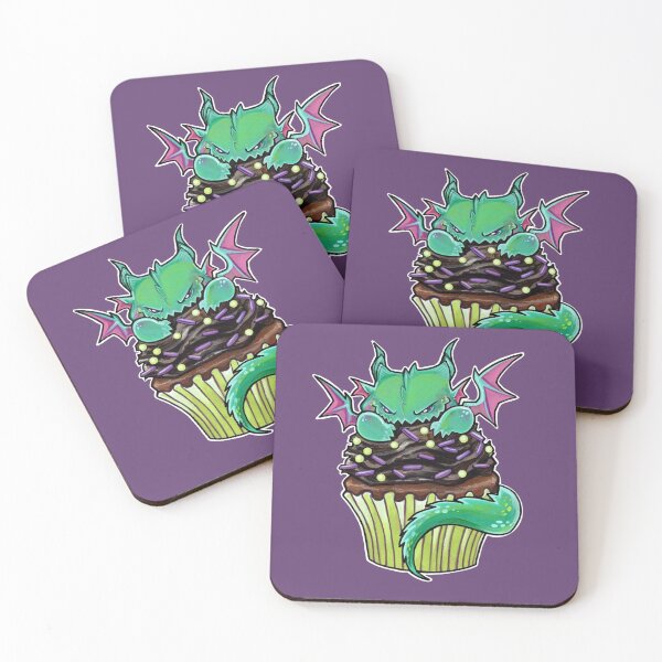 Item preview, Cupcake dragon chocolate chompers designed and sold by ArtOfBianca.