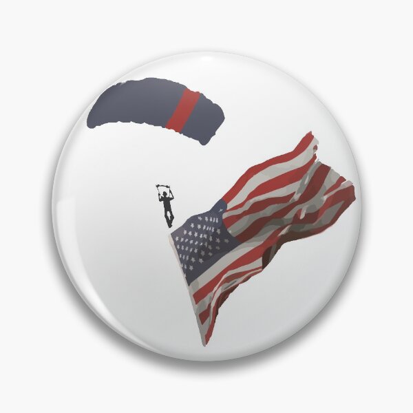 Item preview, USA Flag Skydive Demo  designed and sold by SkydiveApparel.