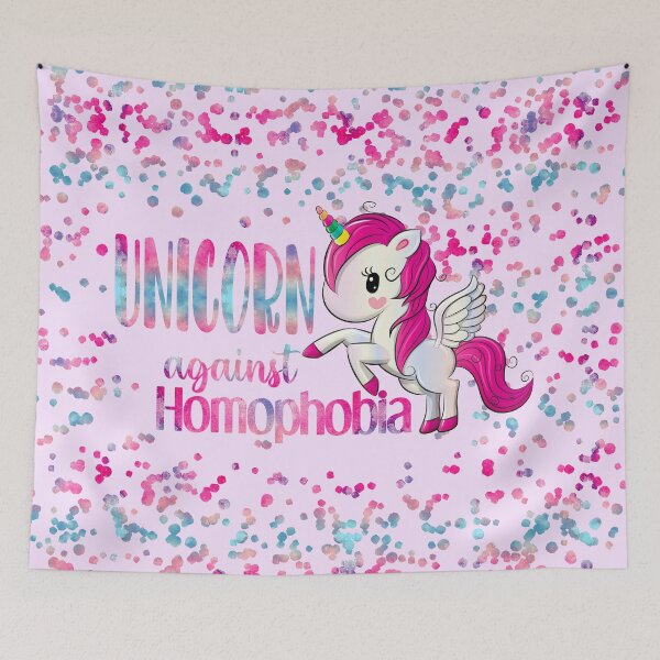 Item preview, Unicorn against homophoby designed and sold by Aura-E.