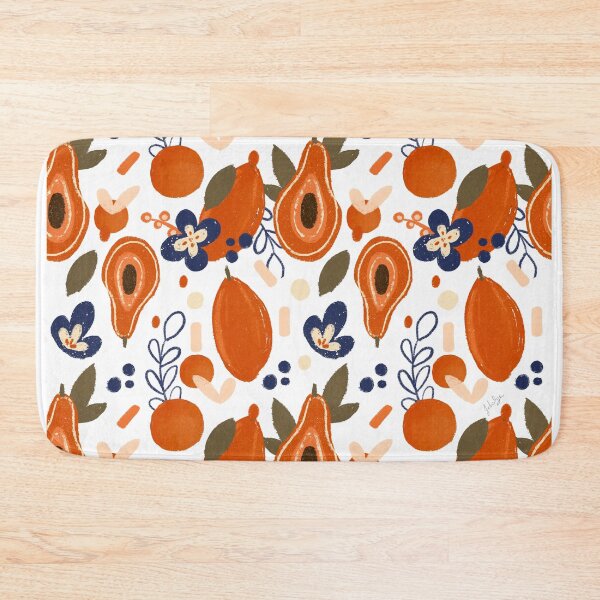 Item preview, Modern harvest autumn seasonal pumpkin pattern designed and sold by idolizeyou.