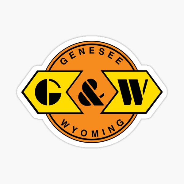 Aperçu de l'œuvre Logo du chemin de fer de Genesee et du Wyoming créée et vendue par Sonoma-Custom.