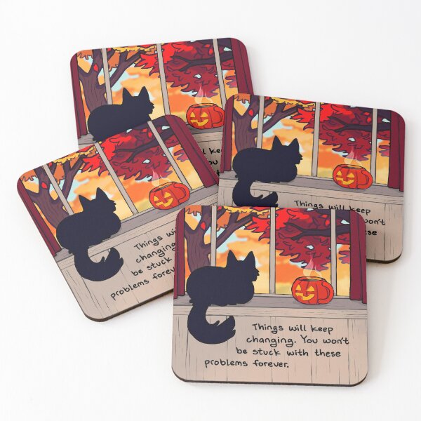 Item preview, "Things Will Keep Changing" Calming Fall Scene designed and sold by thelatestkate.