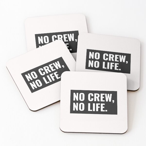 Item preview, No Crew No Life designed and sold by RachelWills.