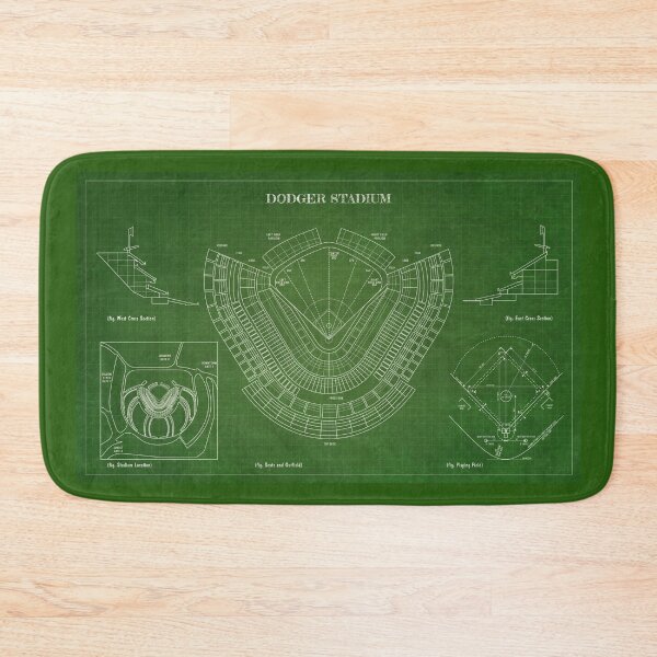 Item preview, Dodger Stadium (Green Grid Version) designed and sold by BGALAXY.