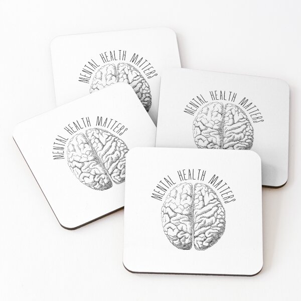 Item preview, Mental health matters, human brain designed and sold by beakraus.