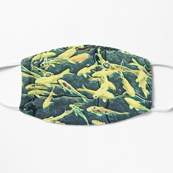 Fish Homage to Hokusai Mask